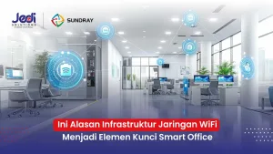 Jaringan WiFI Kunci Smart Office